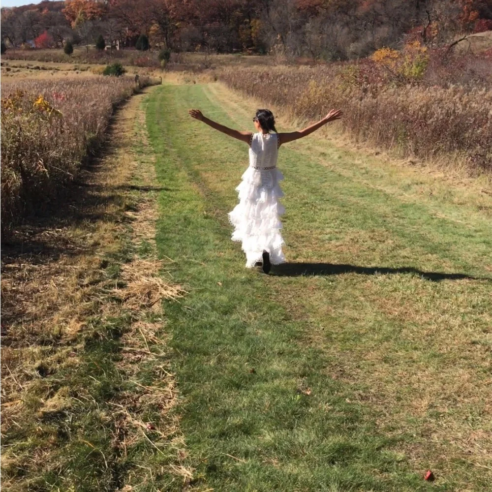 Sandro (Paris ) white dress (no return, final Sale) - Picture 11 of 13